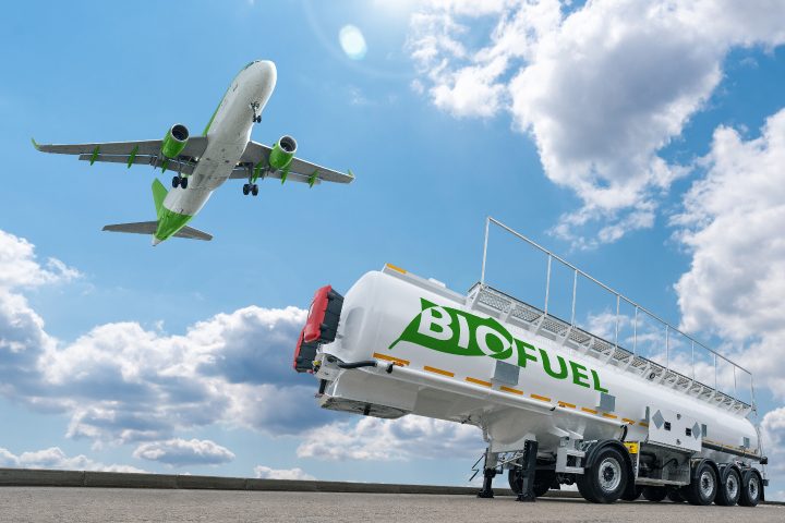 Biofuel Tanker and Aeroplane