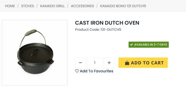 Cast Iron Dutch Oven